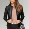 Lilia Black Women's Leather Jacket