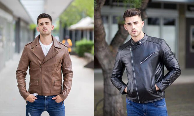 How a leather jacket should fit