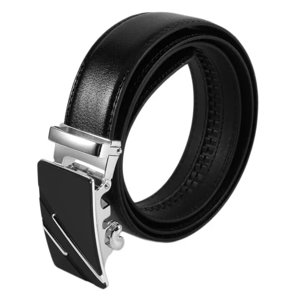Christopher C. Richardson Cow Leather Belts Men's Fashionable belt Automatic Buckle Waist