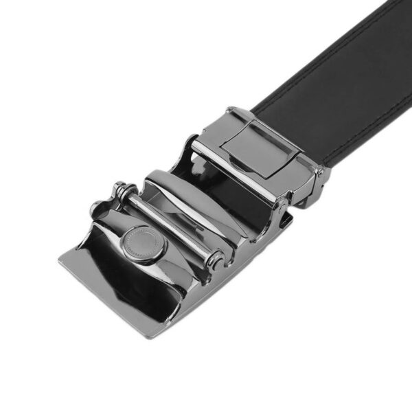 Mark H. Walker Classical Genuine Leather Automatic Buckle belt for Men's