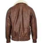 Donald C. Willis Classic G-1 Flight Aviator Leather Jacket