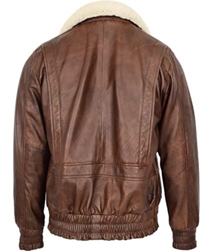 Donald C. Willis Classic G-1 Flight Aviator Leather Jacket