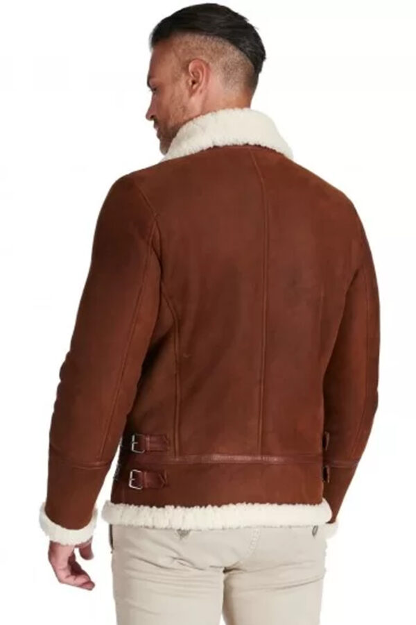 Dewey Dean Shearling Leather Jacket